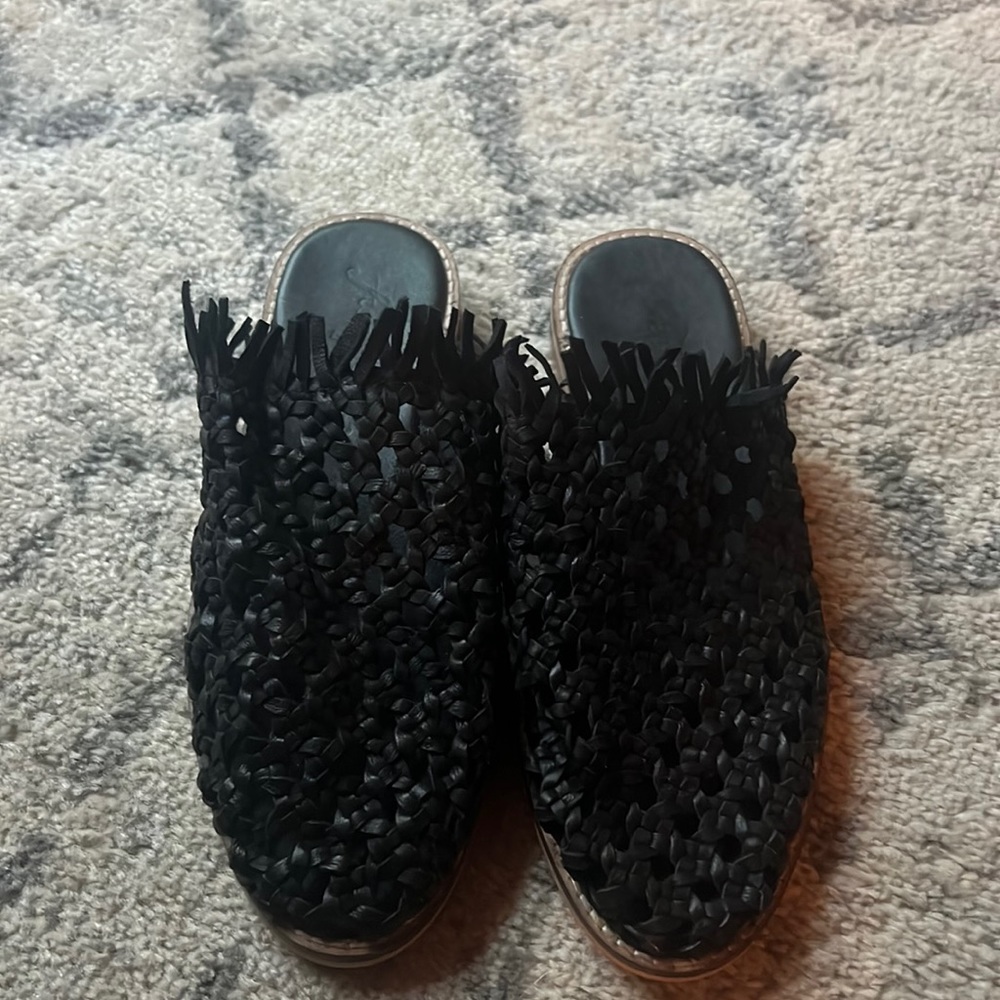 Free People Leather Mule